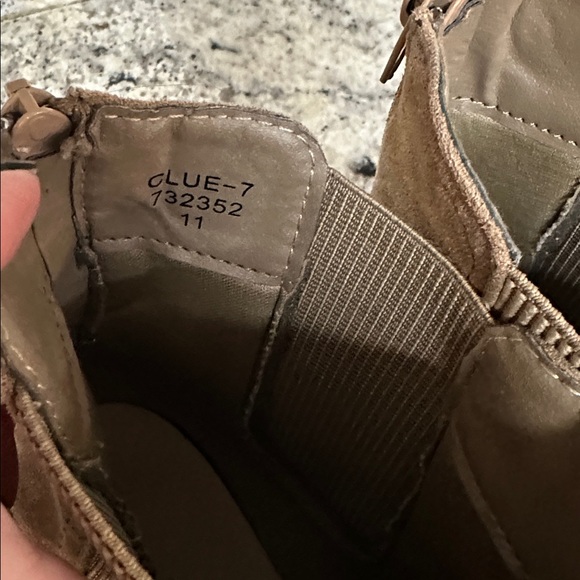 Pierre Dumas Brown Suede midi Boots - Picture 5 of 7